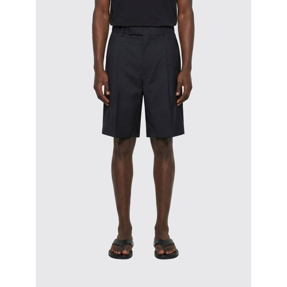 Jil Sander Men Virgin Wool And Mohair Tailored Shorts Jil Sander